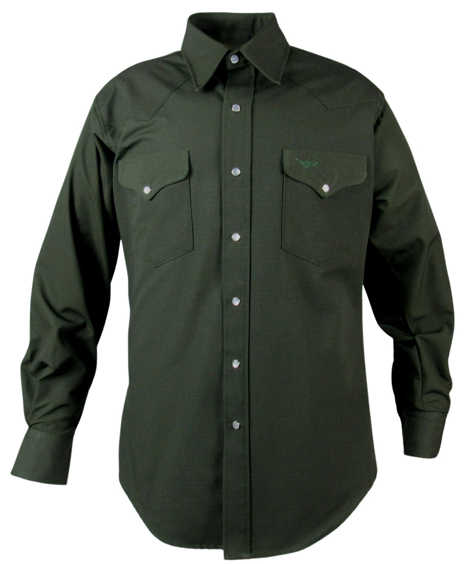 Ruddock Shirts Made in USA Flying R Ranchwear Texas Cotton